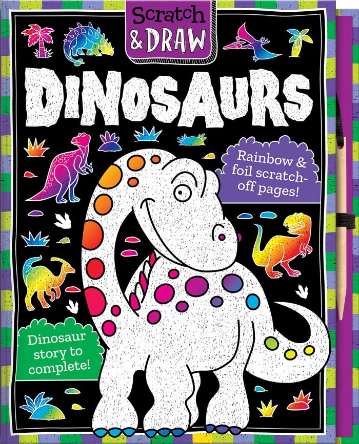 Scratch & Draw Dinosaurs (IT)