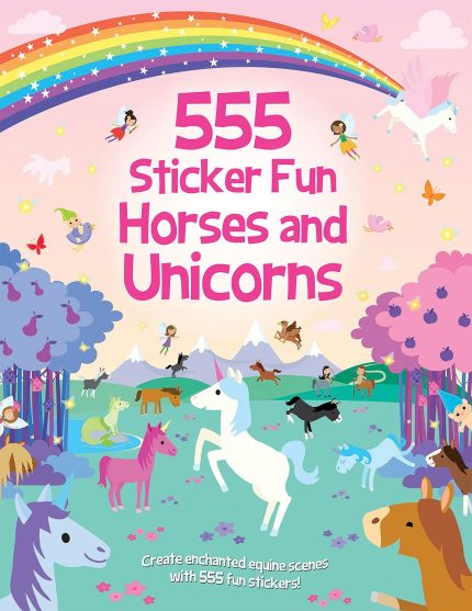 555 Sticker Fun Horses and Unicorns (IT)