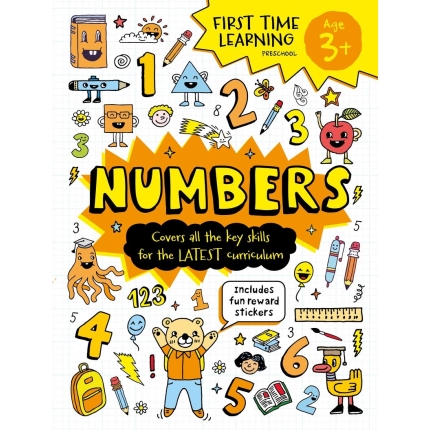 First Time Learning: Age 3+ Numbers