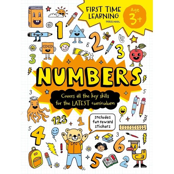 First Time Learning: Age 3+ Numbers