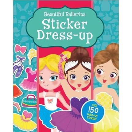 Beautiful Ballerina Sticker Dress-up