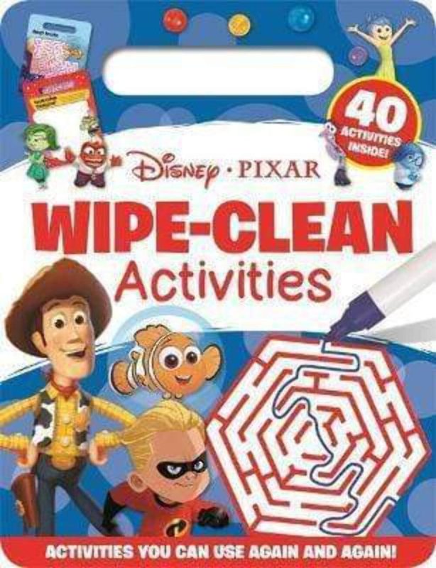 Disney Pixar: Wipe-clean Activities