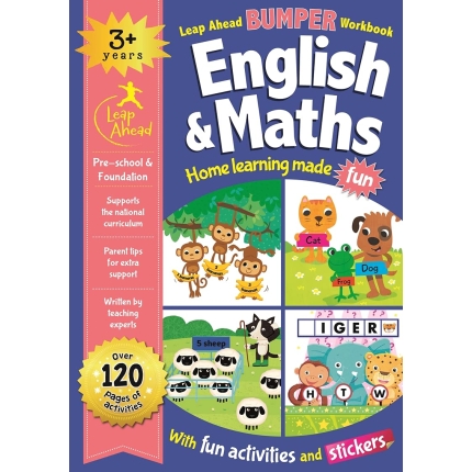 Leap Ahead Bumper Workbook: 3+ Year English