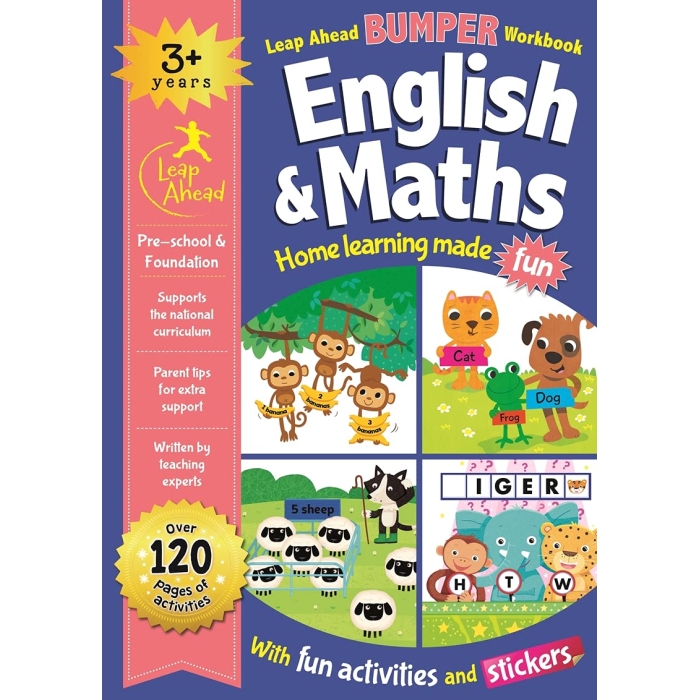 Leap Ahead Bumper Workbook: 3+ Year English