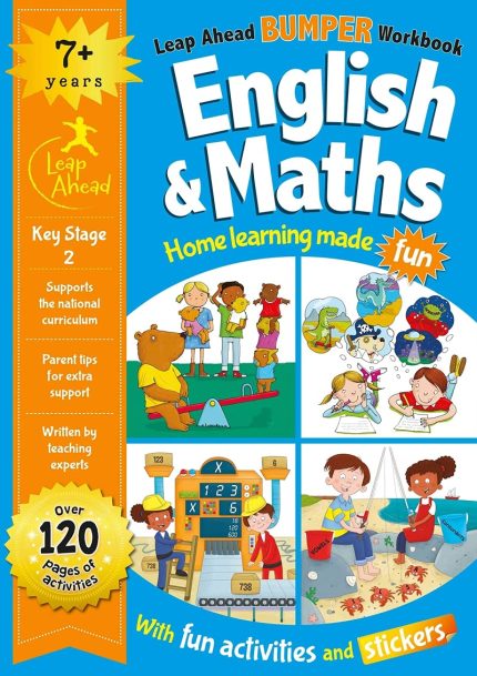 Leap Ahead Bumper Workbook:7+ Years English and Maths