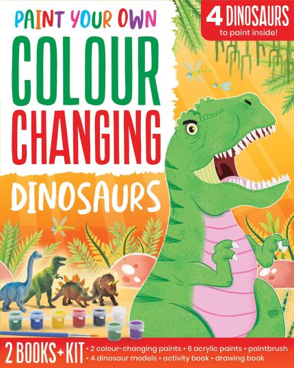 Paint Your Own: Colour Changing Dinosaurs