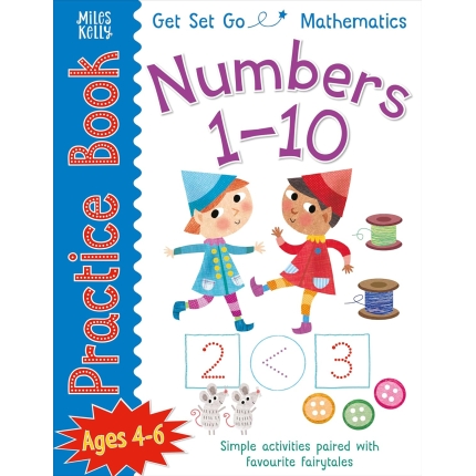 Get Set Go Practice Book (Numbers 1-10)