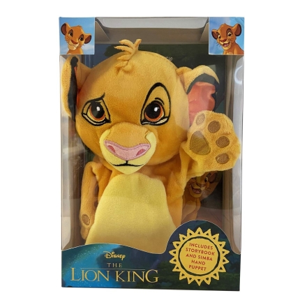 Disney The Lion King Book and Hand Puppet