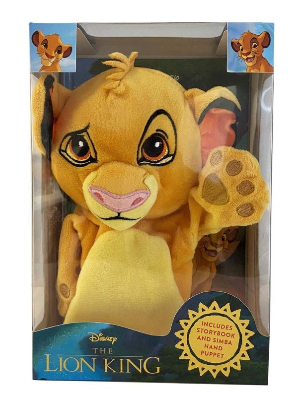 Disney The Lion King Book and Hand Puppet