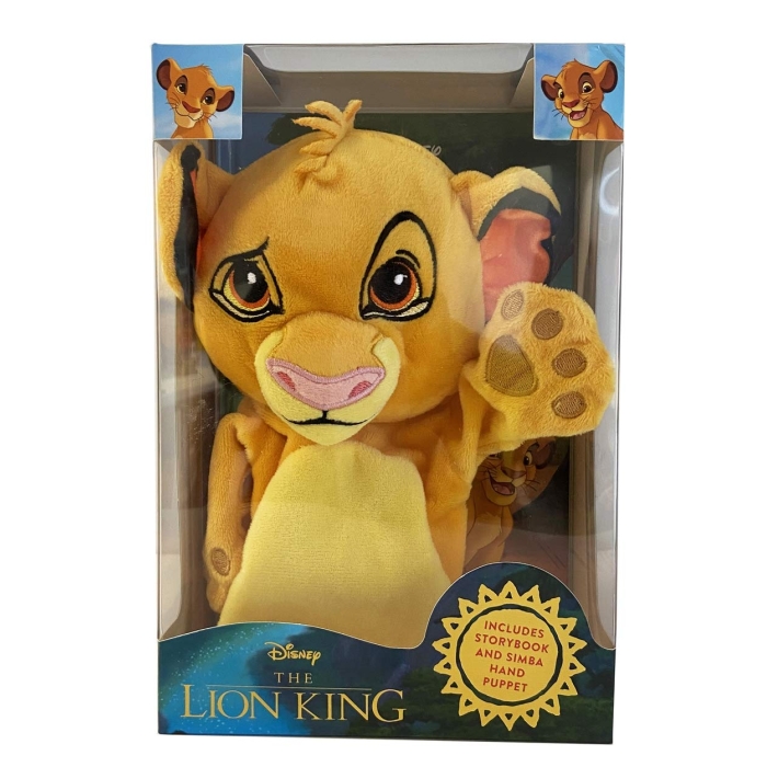 Disney The Lion King Book and Hand Puppet