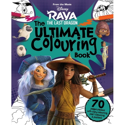 Disney Raya And The Last Dragon: The Ultimate Colouring Book