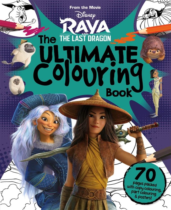 Disney Raya And The Last Dragon: The Ultimate Colouring Book