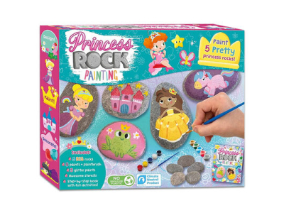 Princess Rock Painting