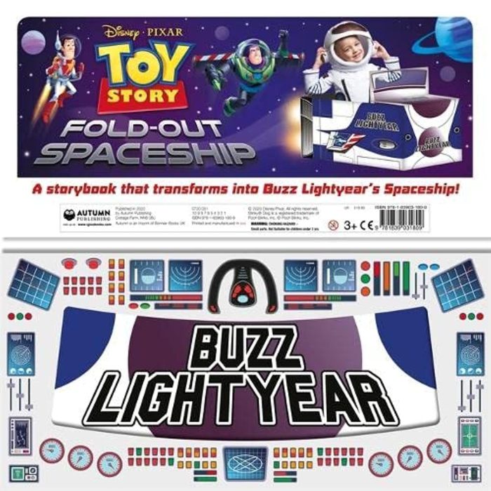 Disney pixar Toy Story Fold Out Spaceship