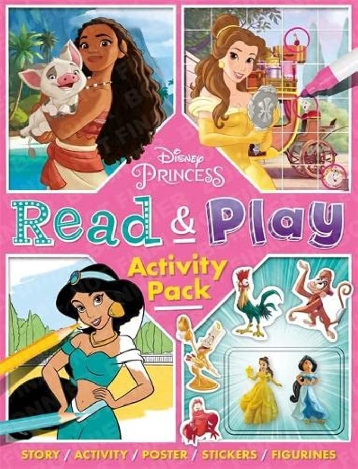 Disney Princess Read & Play Activity Pack