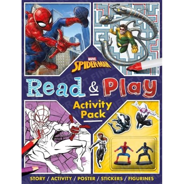 Marvel Spider-Man Read & Play Activity Pack