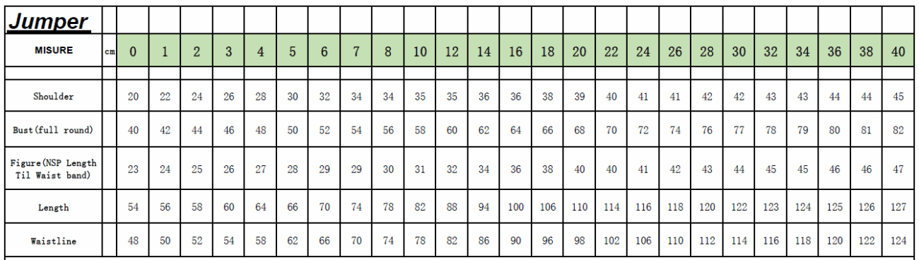 EY PS Jumper full size chart